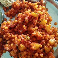 A picture of Sabudana Khichdi.