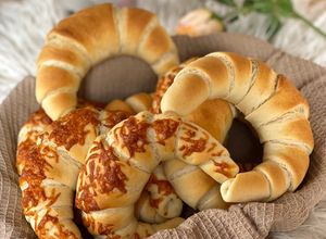 Gyors tejes kifli recept fotója