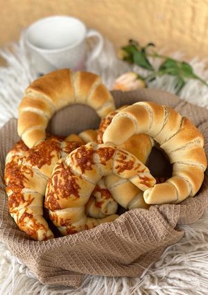 Gyors tejes kifli recept fotója