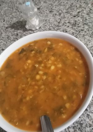 عکسی از دستور سوپ جو ساده وخوشمزه