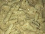 معكرونة بالصوص الابيض