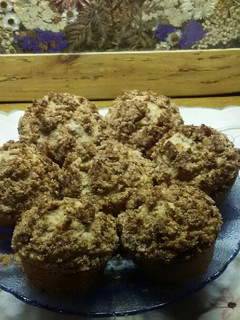 Una foto de Muffins integrales de manzana y canela