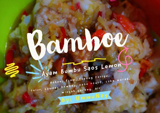 "Bamboe" #1 Ayam Bumbu Saus Lemon