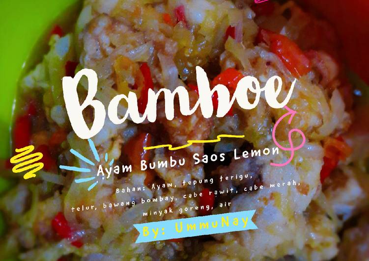 "Bamboe" #1 Ayam Bumbu Saus Lemon