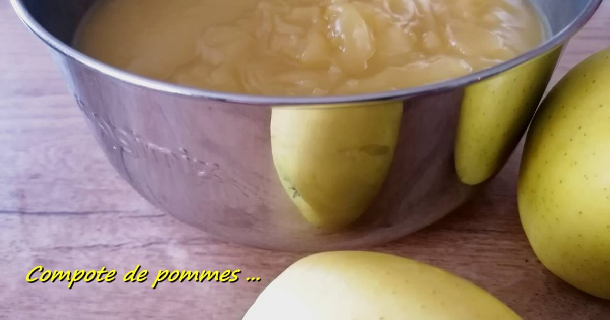 Compote de pommes sans sucre ajouté au Cook Expert de Gato Bond