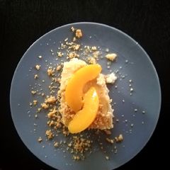 A picture of 3 Ingredient Microwave Cheesecake.