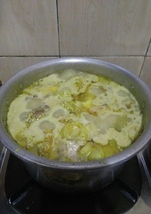 Foto resep Opor ayam kampung + kluweh