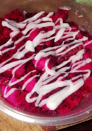 Foto resep Salad buah Naga