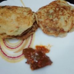 A picture of Lauki ka Pancake.