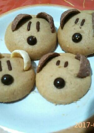 Foto resep Cookies Bentuk Dog untuk Natal