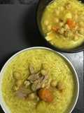 Leftover Cocido Noodle Soup