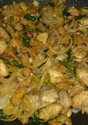 Foto resep Ayam tempe cabe hijau