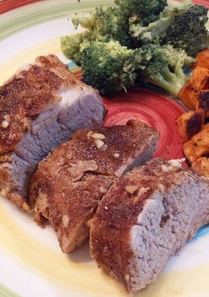 A picture of Island Glazed Pork Tenderloin.