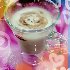 A picture of Chocolate milk shake.