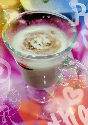 A picture of Chocolate milk shake.