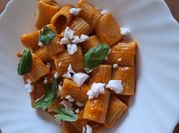 A picture of wholegrain pasta