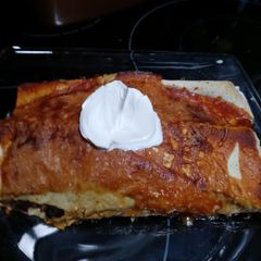 A picture of Ground Beef Enchilada.