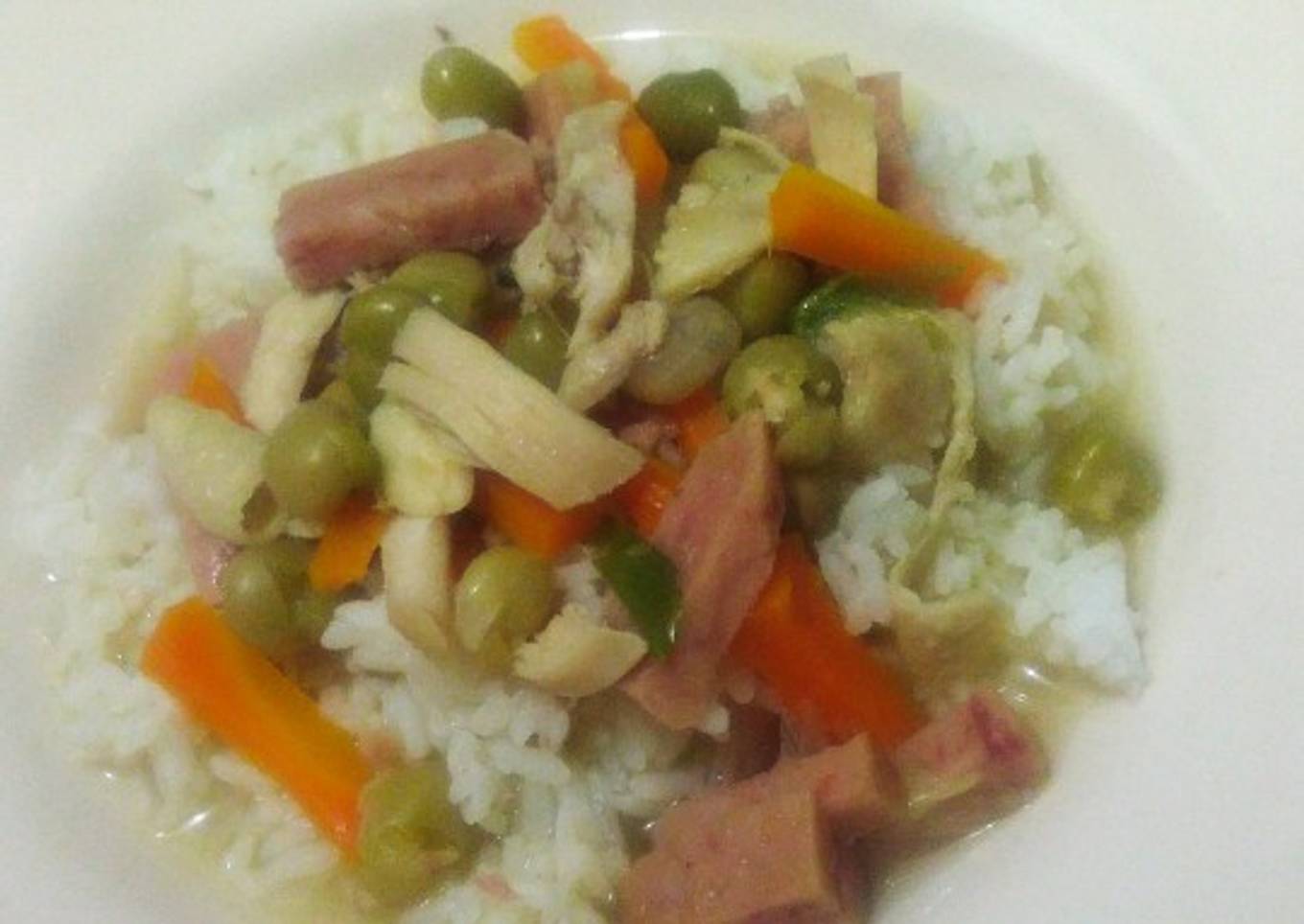 Sop Ayam Kacang Polong