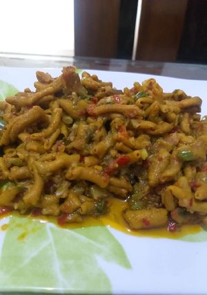 Foto resep Usus Ayam Rica - Rica
