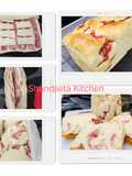 Bacon Cheese Roll Swirl Loaf Yudane Bread