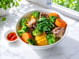 Canh RAU CỦ hầm xương 🥦🥕🌽