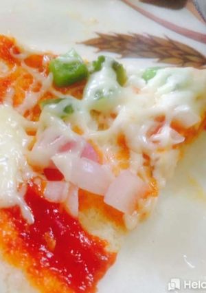 A picture of Uttapam pizza.