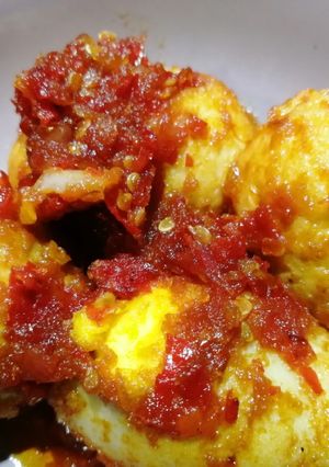 Foto resep Telur Balado Pedas Manis