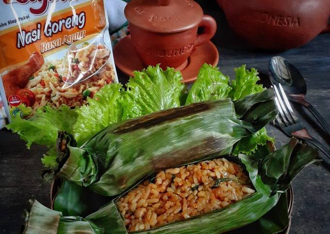 Resep Nasi Goreng Teri Kemangi Bakar ala Sajiku Anti Gagal
