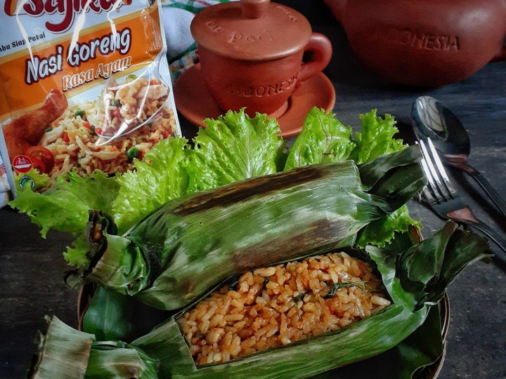 Resep Nasi Goreng Teri Kemangi Bakar ala Sajiku Anti Gagal