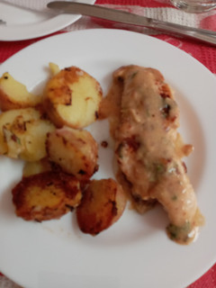 Una foto de Pollo adobado