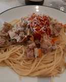 Espaguetis con Atún