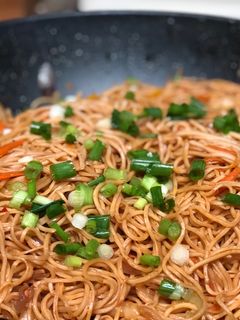 A picture of Schezwan Noodles.