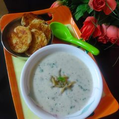 Cauliflower Creamy Soup A picture of Cauliflower Creamy Soup.