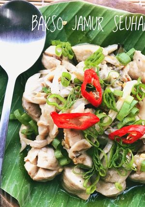 Foto resep BAKSO JAMUR SEUHAH (ala anak kost)