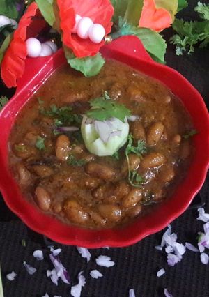 A picture of Indian Panjabi Rajma Masala.