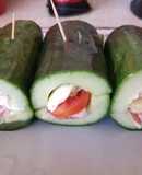 Stuffed Cucumber Sandwiches 🤗