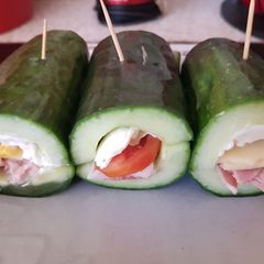 A picture of Stuffed Cucumber Sandwiches 🤗.