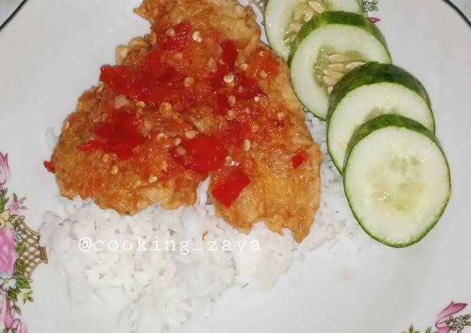 Resep Telur Geprek Krispi Anti Gagal