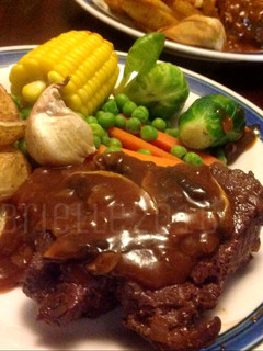 Foto resep Beef Steak n Mushroom Gravy