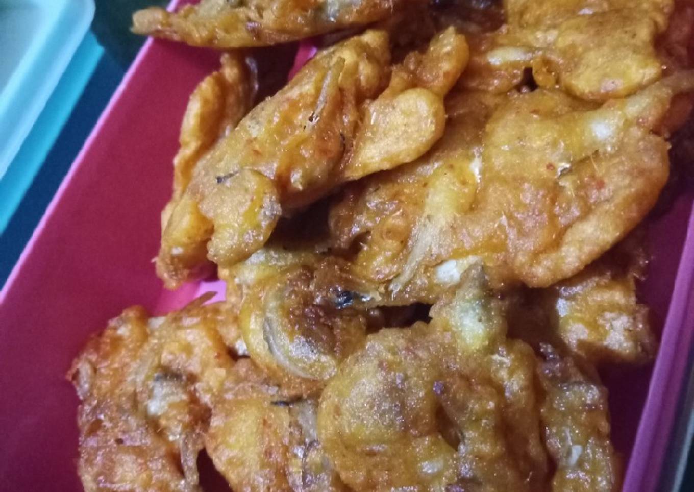 Bakwan ikan pedas