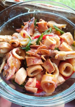 Foto resep Cumi oseng cabe hijau
