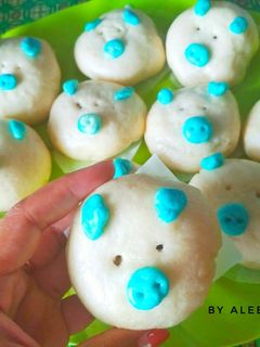 Foto resep Bakpao karakter simpel
