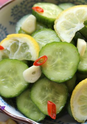 蜜檸涼拌黃瓜 的食譜成品照片