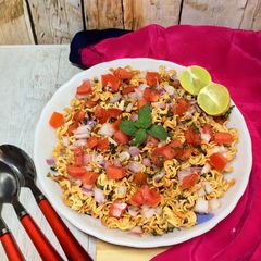 A picture of Maggi Bhel.