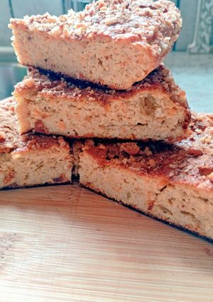 A picture of Carrot Cake Without Flour and Sugar.
