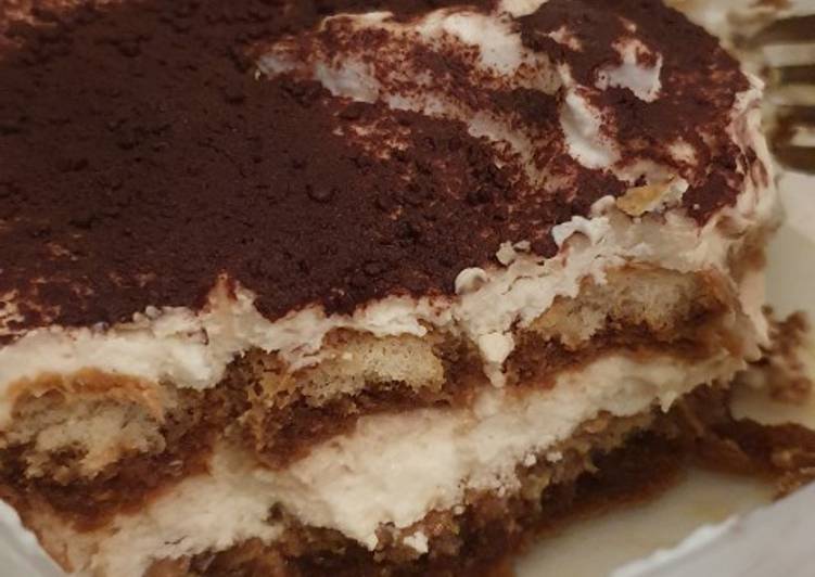 Tojásmentes tiramisu