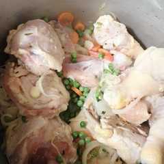Una foto de Pollo al jugo