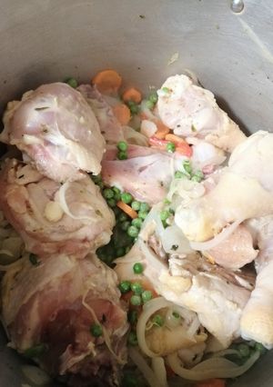 Una foto de Pollo al jugo