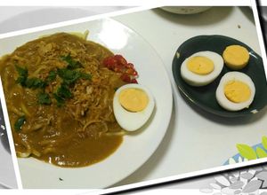 Foto resep Mie Lendir aka Mie Kuning Kuah Kacang khas Kepri