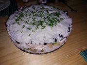 Una foto de sushi setas